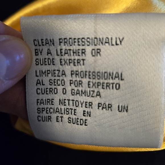 GREEN BAY PACKERS VINTAGE 1990s  SUEDE & LEATHER BOMBER JACKET. SIZE LARGE. - Picture 10 of 10